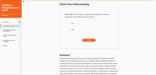 Managing Remote Teams Training Screenshot