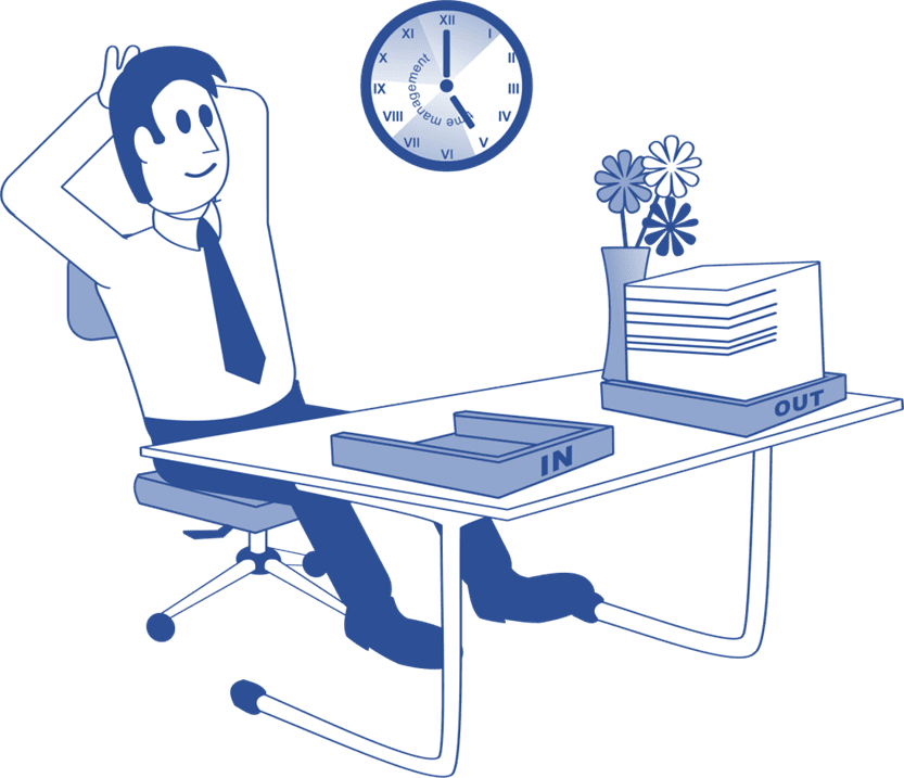 Man relaxing in chair Man relaxing in chair