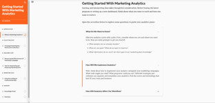 Free Marketing Analytics Course Screenshot