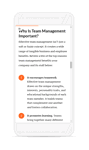 Why Is Team Management Important Mobile Screenshot