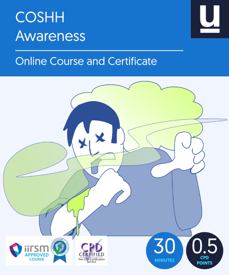 COSHH Awareness Online Level 2 Course & Certificate