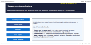 Legionella Training Course screenshot