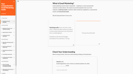 Email Marketing Course Desktop Screenshot 2