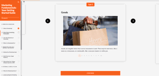 Free Marketing Course Goods Screenshot