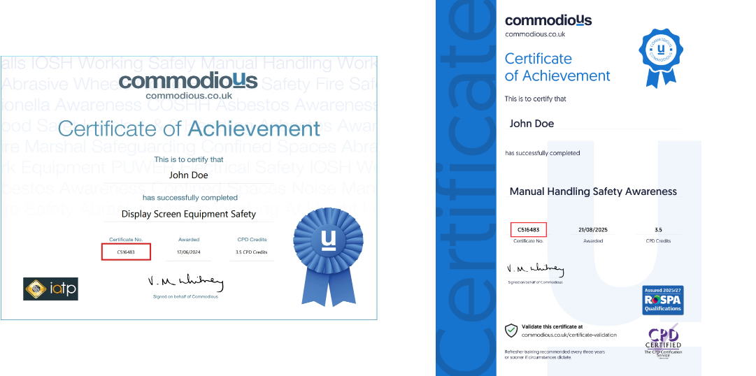 certificate validation number example certificate validation number example