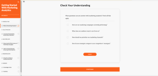 Marketing Analytics Course Knowledge Check