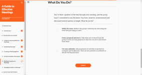 How to Conduct a Meeting free course screenshot